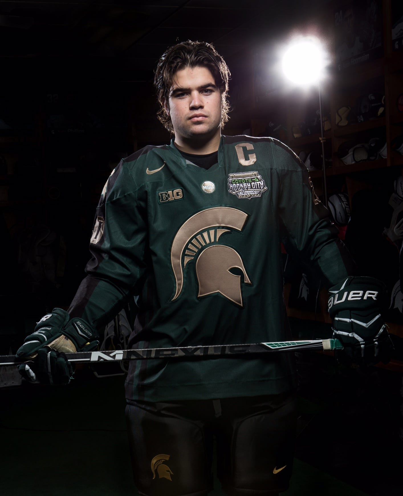 msu hockey jersey